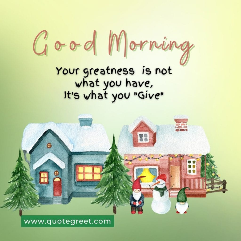 beautiful-winter-village-painting-with-good-morning-snowman-wishes-messages-pic-picture-gud