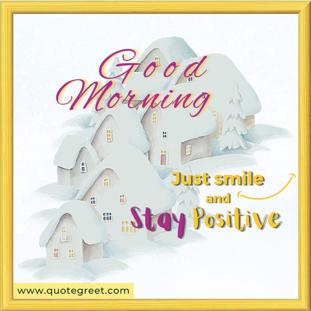 beautiful-village-painting-good-morning-winter-snow-frame-wall-art-wishes-messages-pic-picture-gud