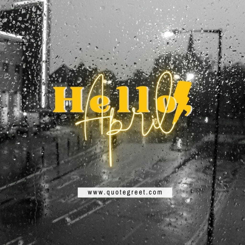 hello-april-rain-yellow-drops-cute-amazing-image-picture-pic-photo