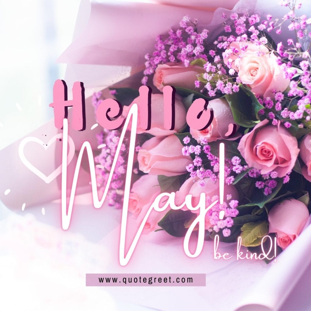 rose-bouquet-hello-may-pink-floral-romantic-heart-cute-image-pic-picture-photo