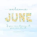 aesthetic-welcome-june-images-minimalist-floral-lettering-pic-image-picture-photo-hd