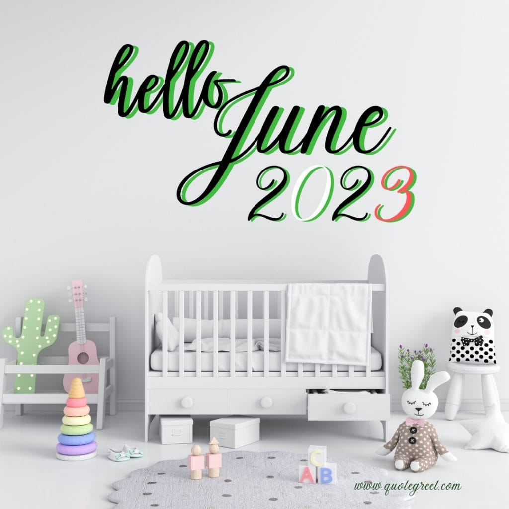 hello-june-2023-images-minimalist-cute-white-green-black-pic-image-picture-photo-hd